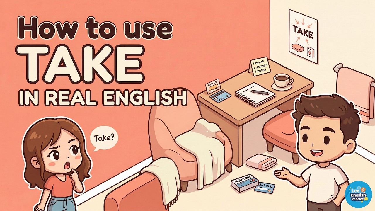 Learn English Collocations with TAKE | Daily English Phrases