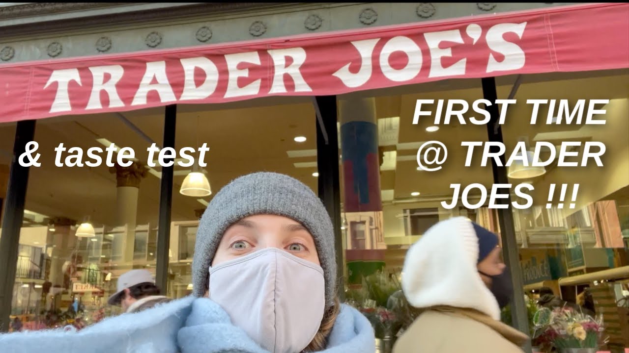 BRITISH GIRL VISITS TRADER JOES FOR THE FIRST TIME (&taste test)