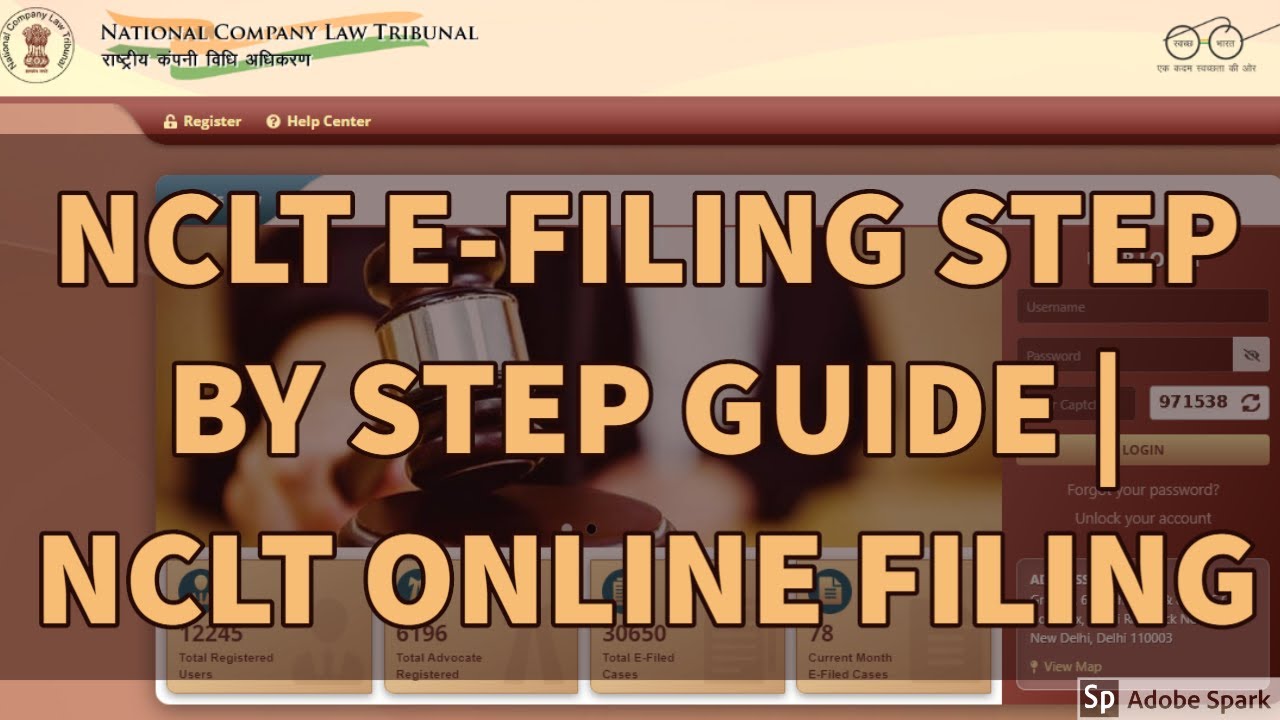 NCLT E-FILING STEP BY STEP GUIDE | NCLT ONLINE FILING BY CS MANISHA SHARMA