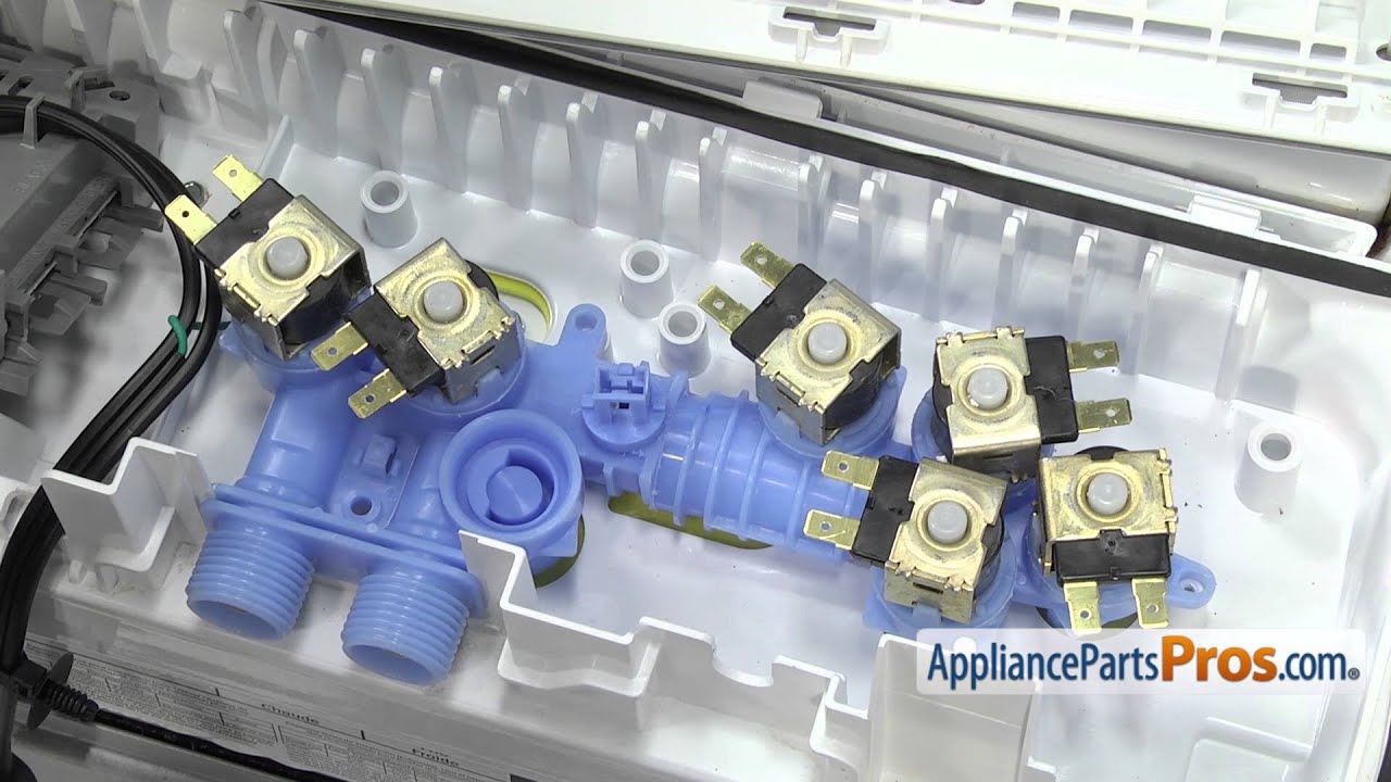 How To: Whirlpool/KitchenAid/Maytag Water Inlet Valve Assembly W10364988