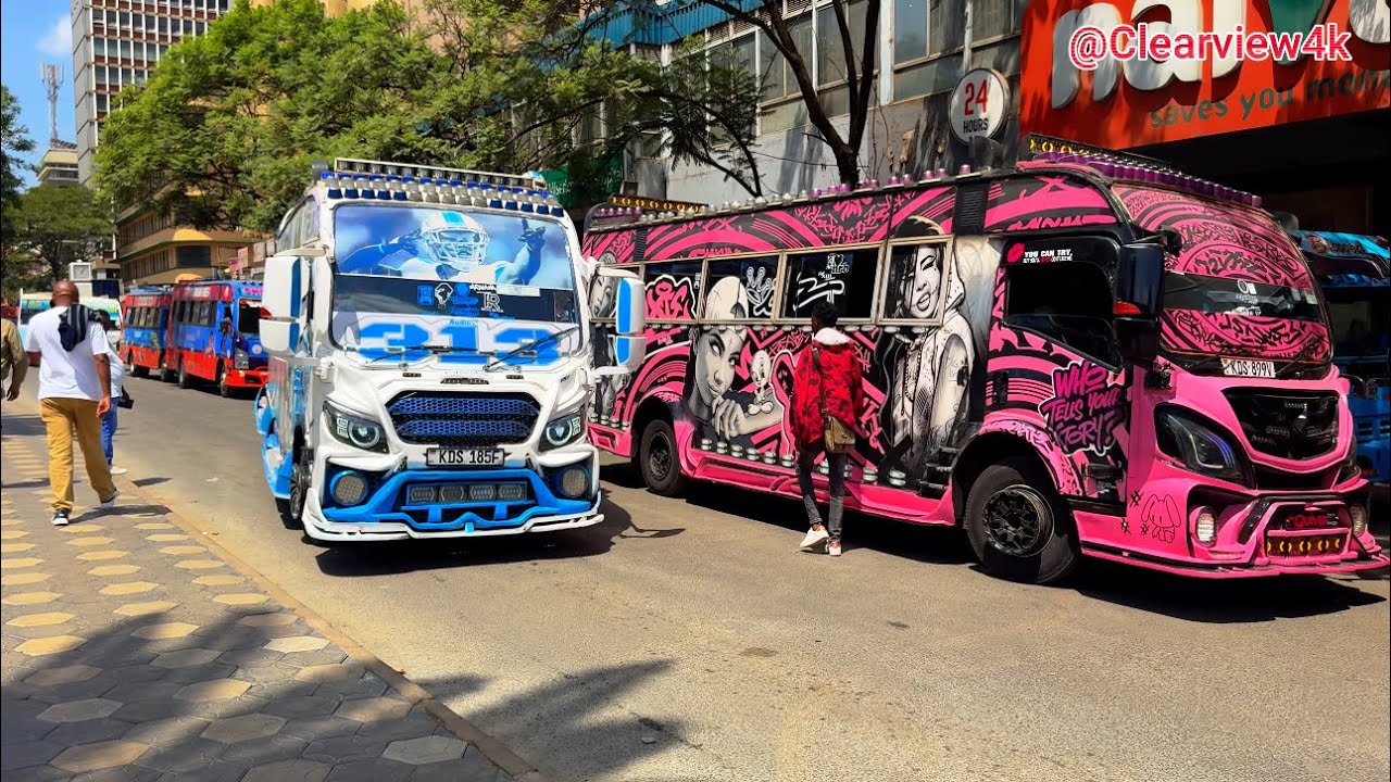 Beautiful Day Spotting Kenyas Best Matatus/buses in Nairobi | FT Opposite, Syndicate, Matrix, G Unit