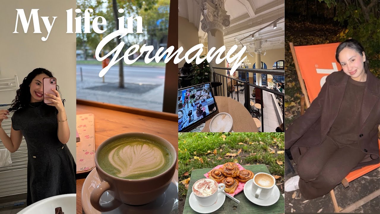 My Life in Germany 🤍 Soft Life Diaries | Study, Work & Coffee Days