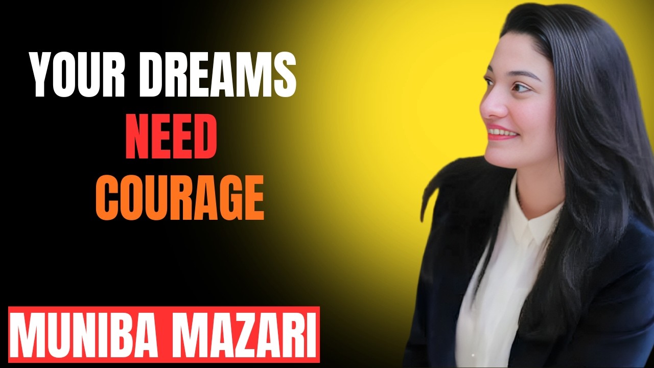 The Life You Want Is On the Other Side of Fear | Muniba Mazari Motivational Speech