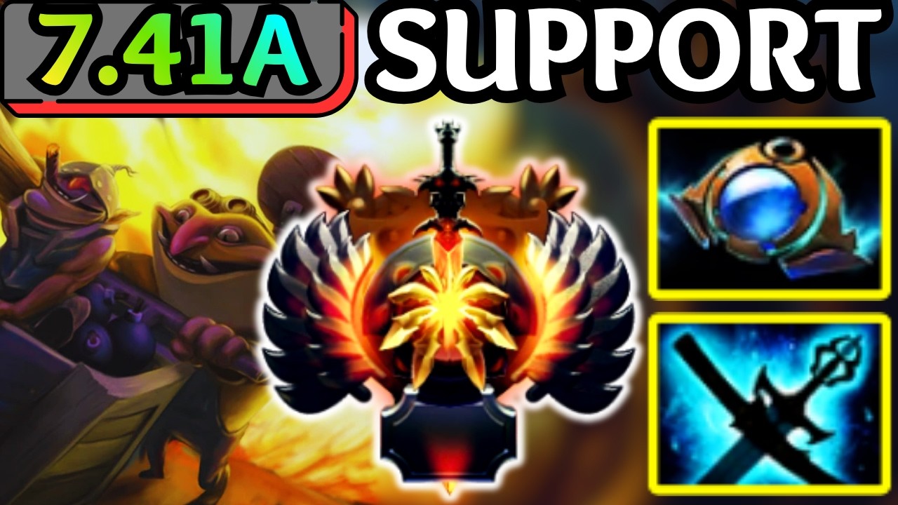 🔥 NEW Patch 7.41a TECHIES Soft Support &mdash; Chaos & Control Gameplay 🔥 Dota 2 Support