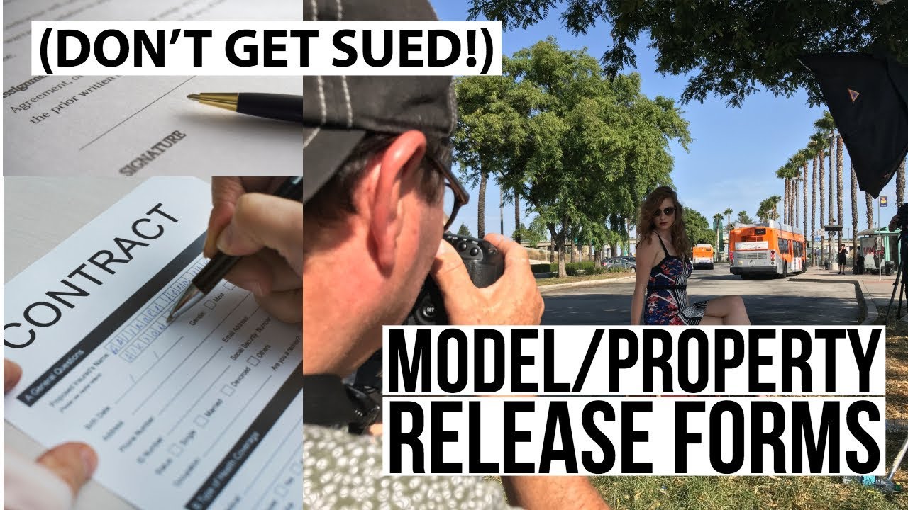 LIVE Model & Property Releases (Don't Get Sued)