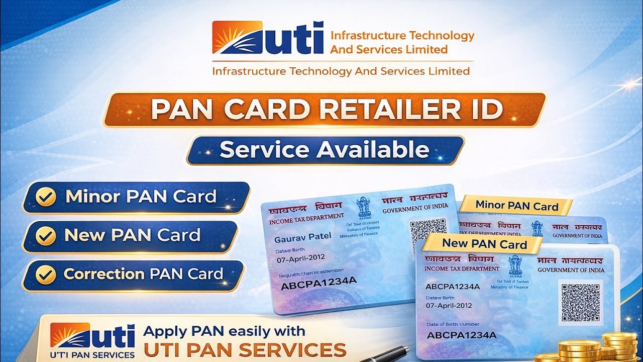 UTI PAN RETAILER ID