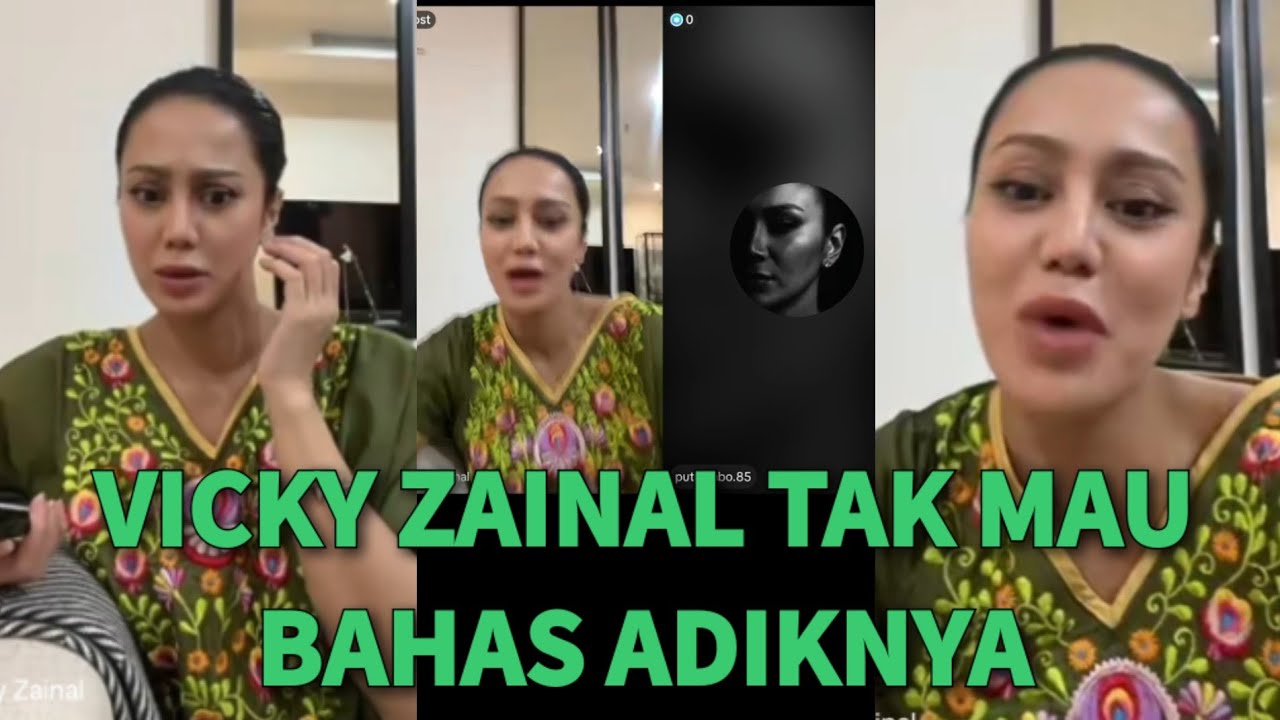MELEDAK HEBOH!🔥VICKY ZAINAL DISINGGUNG UNTUK BAHAS ADIKNYA OLEH PUTRI JIMBO BEGINI REAKSINYA 