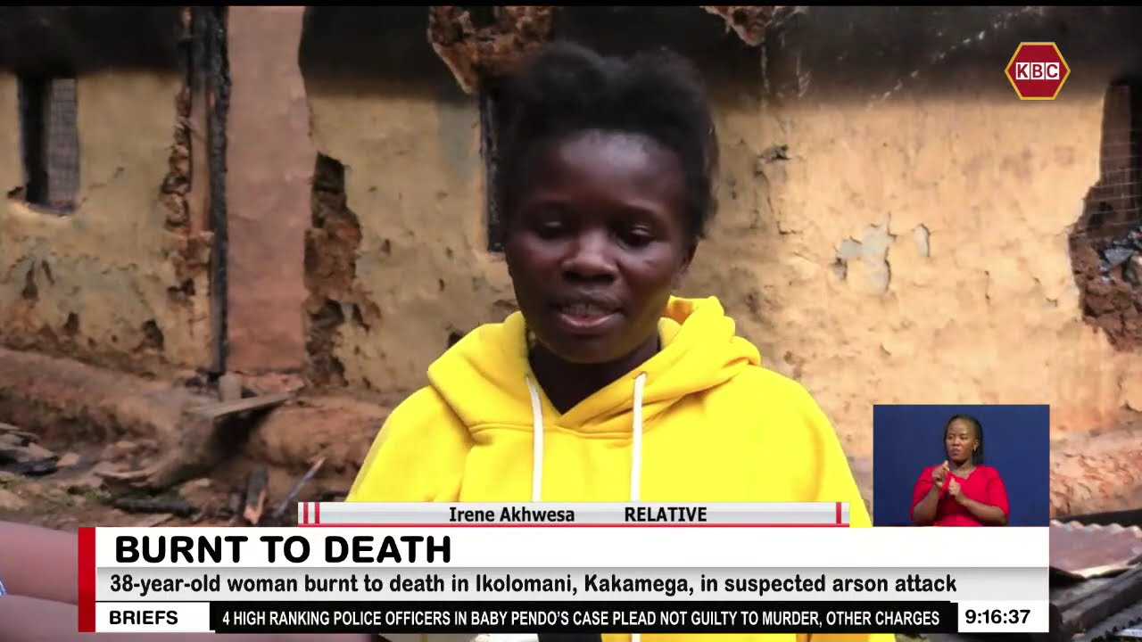 38-year-old woman burnt to death in Ikolomani, Kakamega county