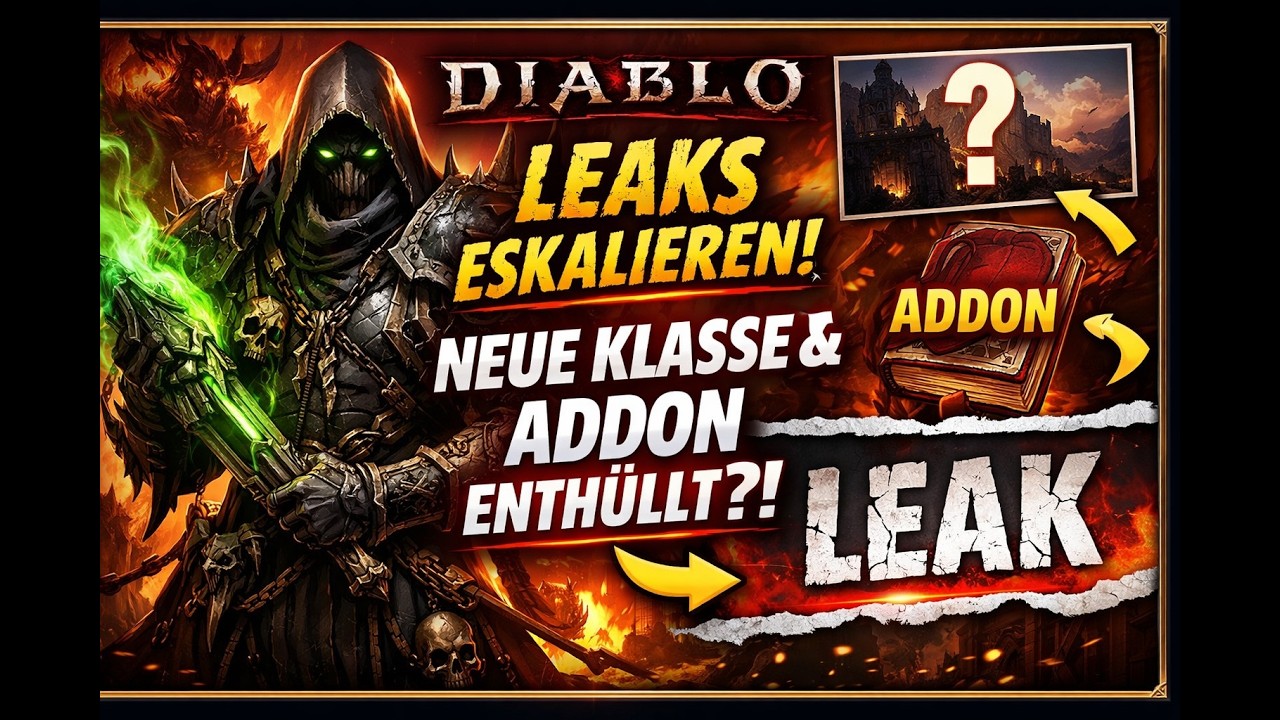 Diablo Leaks eskalieren: Diablo 4 bekommt einen Warlock ?