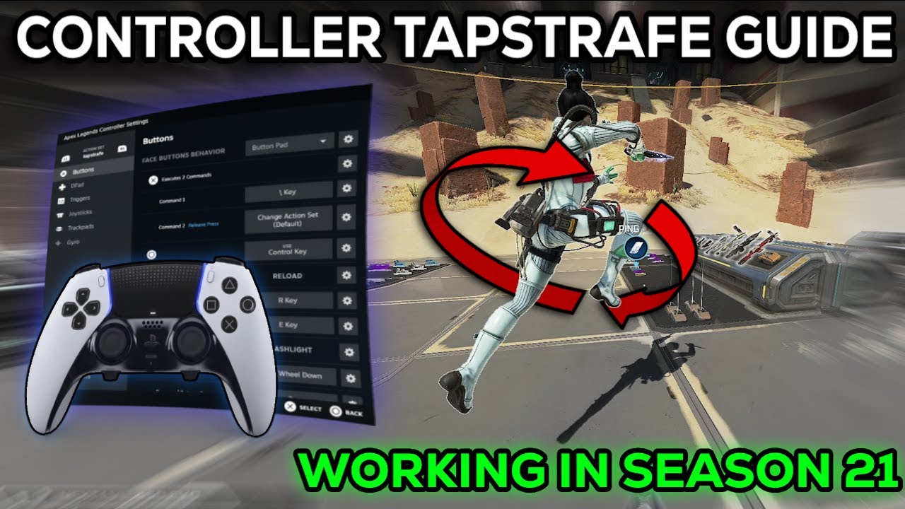 HOW TO TAPSTRAFE/NEOSTRAFE ON CONTROLLER IN SEASON 21