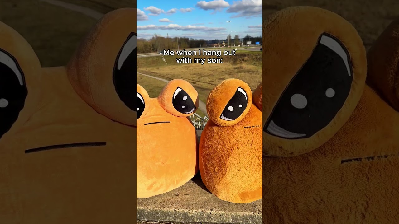 Нашему POU нужна любовь ❤️ #плюшеваяигрушка #поддержка #эмоциональнаяподдержка