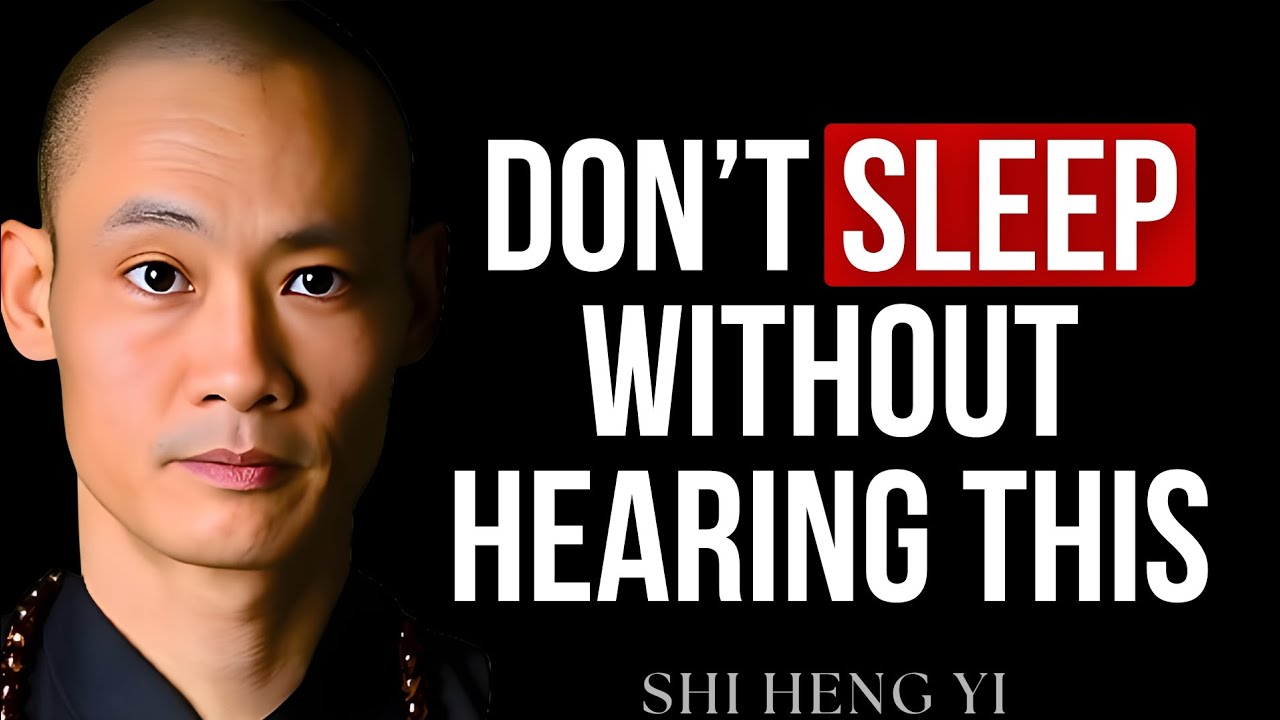 Don’t Sleep Without Hearing This | SHI HENG YI Bedtime Affirmations