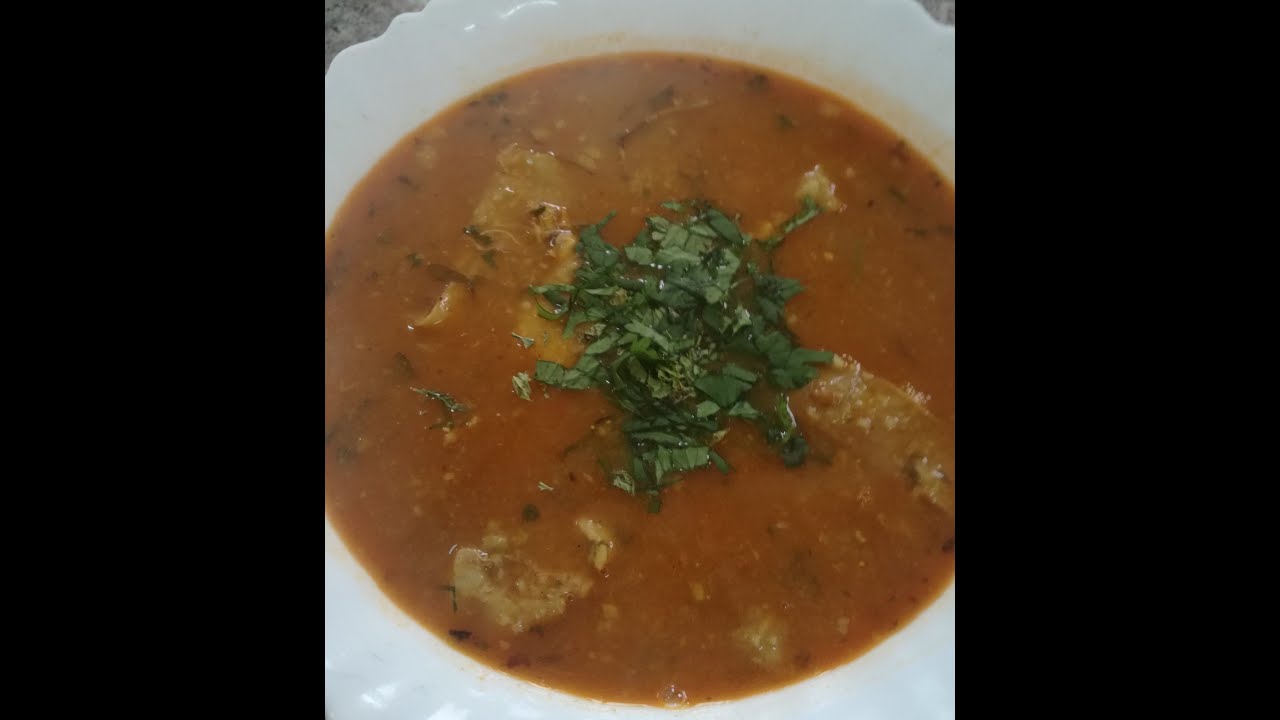 chorba frik trés gouteuse, شربة فريك بزاف بنينة