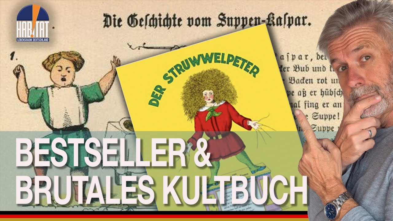 STRUWWELPETER inklusive Tod, Verstümmelung und Bestrafung - Deutsche Erziehung im 19. Jahrhundert