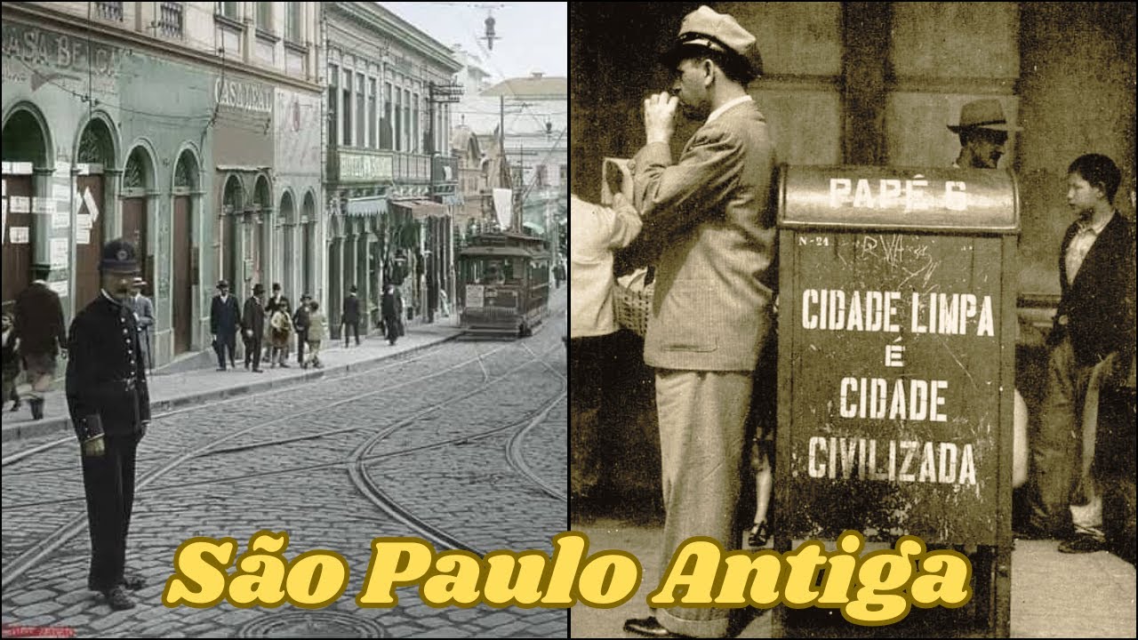 “São Paulo Antiga – De 1900 aos Anos 80 | Fotos Raras e Memórias da Cidade”