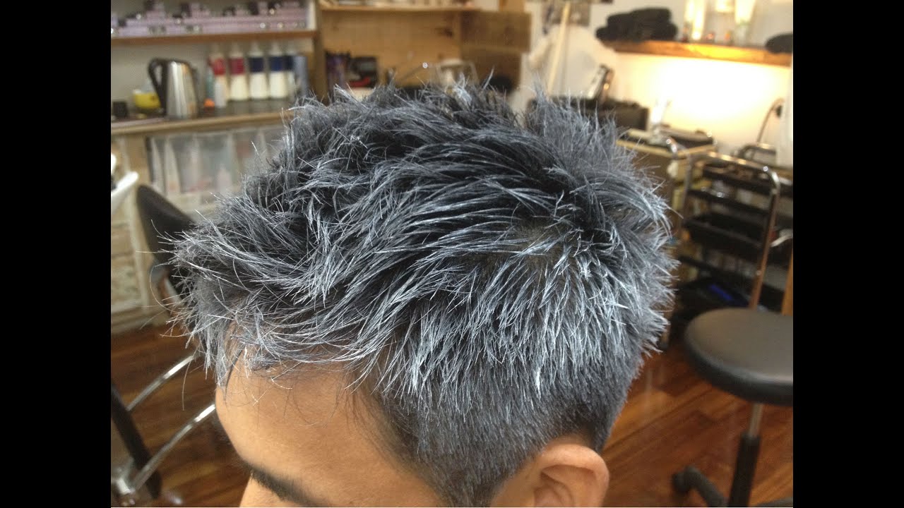 silver ash hair wax