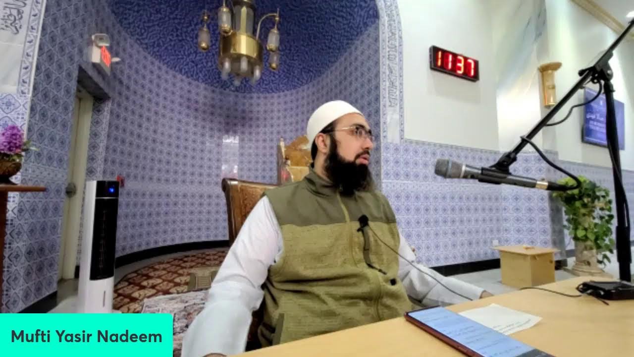 Tafsir Ramadan 2023 || Remembrance of Allah || Dr. Mufti Yasir Nadeem al Wajidi