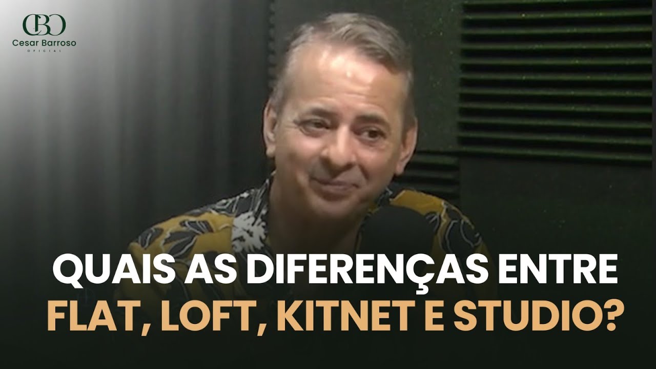 Quais as diferen&ccedil;as entre flat, loft, kitnet e studio