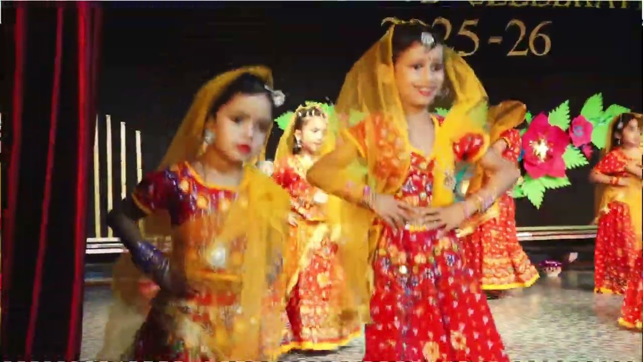 Garba Dance | RADIANCE 2K25 Annual Day | Nursery & LKG | St. Joseph’s Convent School