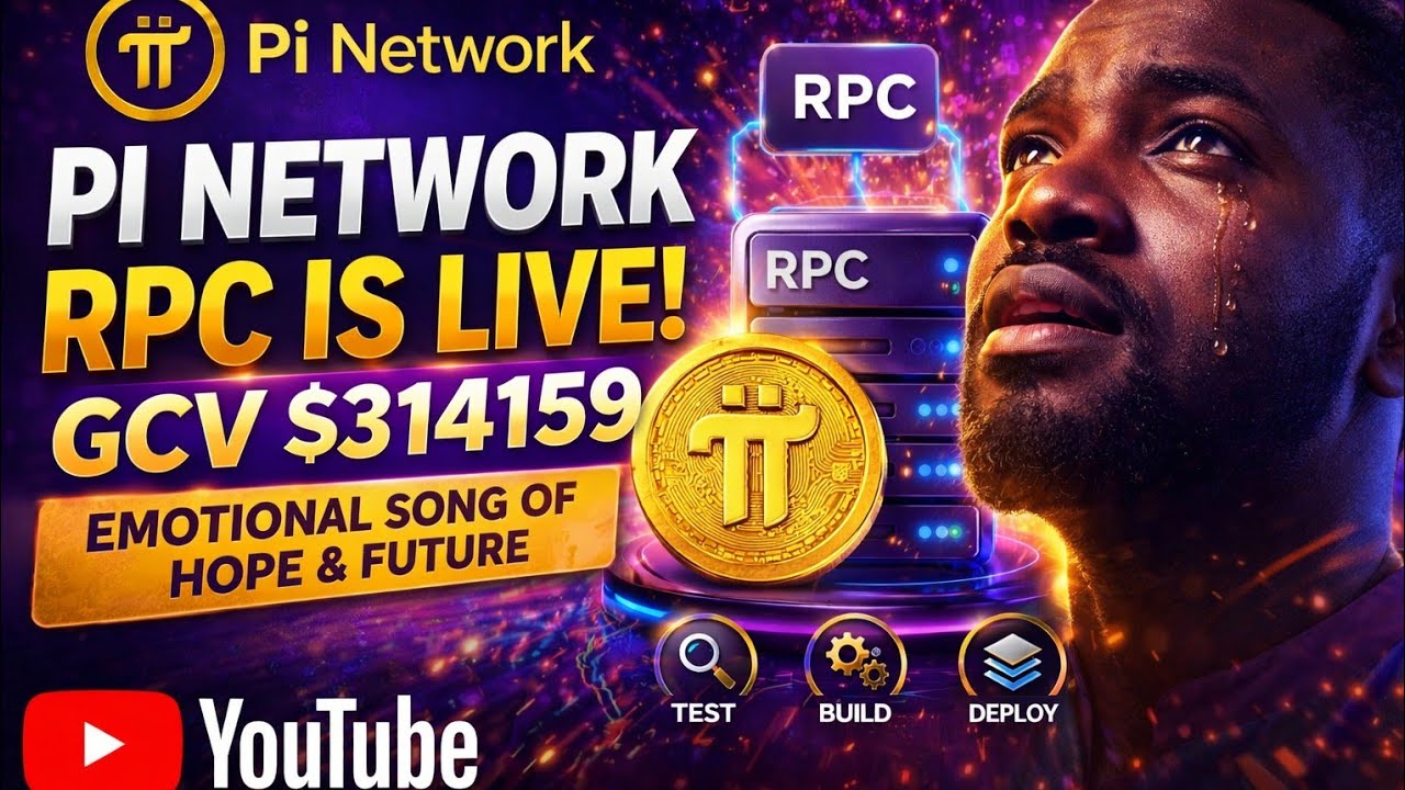 GCV $314159 💎 | Pi Network RPC Server LIVE 🔥 Emotional Song of Hope & Future