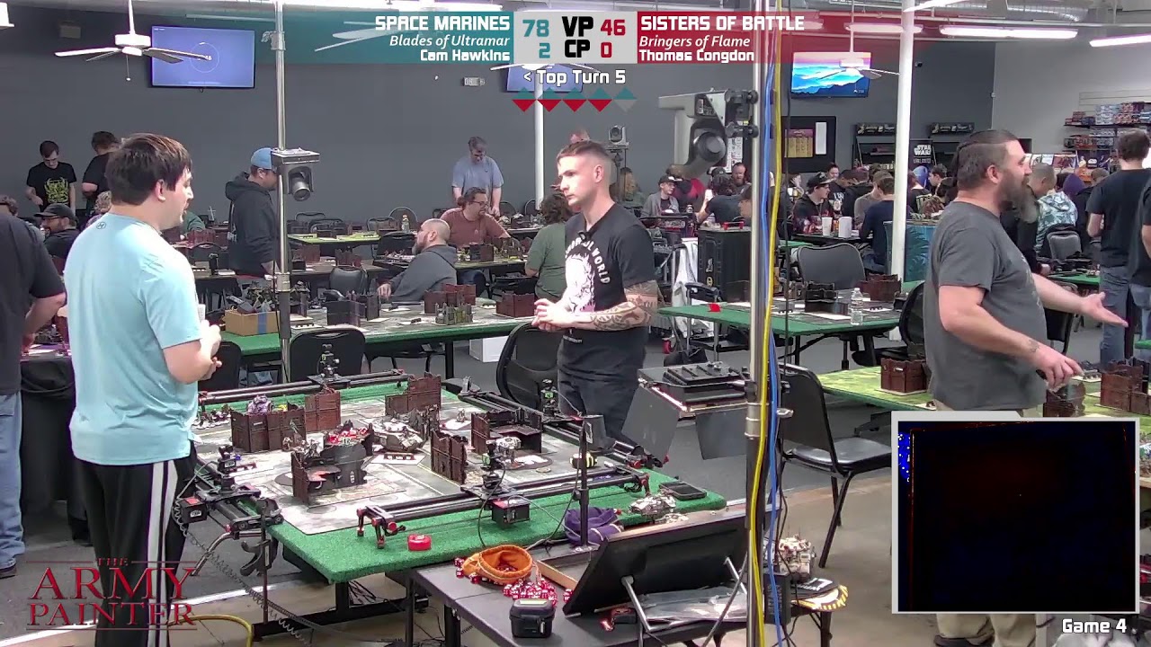 OWN's Breaking Point GT Warhammer 40k Tournament Day 1
