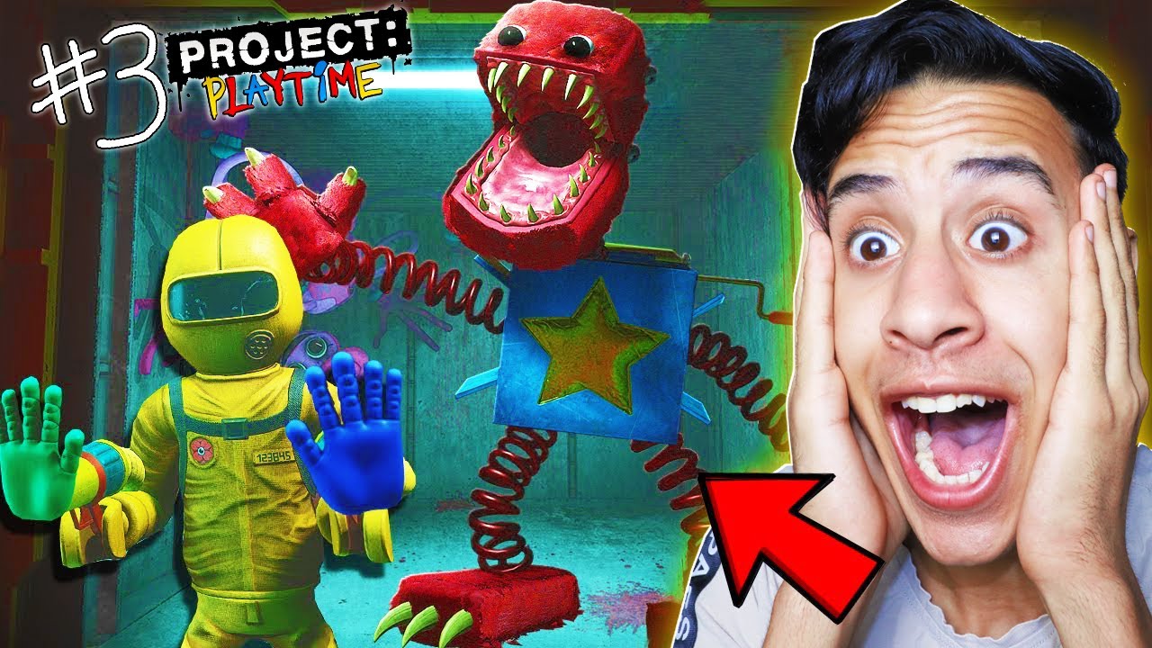 واخيرا الجزء الثالث من لعبة بوبي الشرير نقدر نلعب مع بعض !! (العبة كاملة)| Project Playtime !! 😱🔥