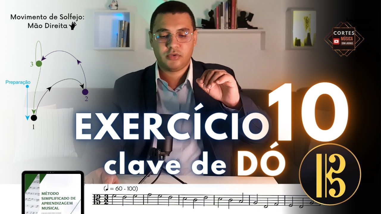 MSA Exercício 10 na Clave de DÓ (Fase 4)  #MSA #cortes