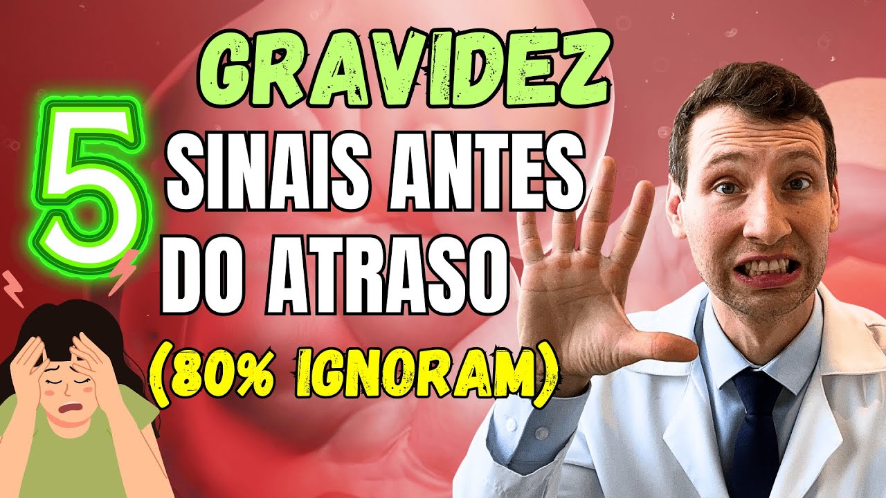 ATENÇÃO: 5 Sinais de Gravidez que Aparecem ANTES do Atraso Menstrual (Não Ignore!)