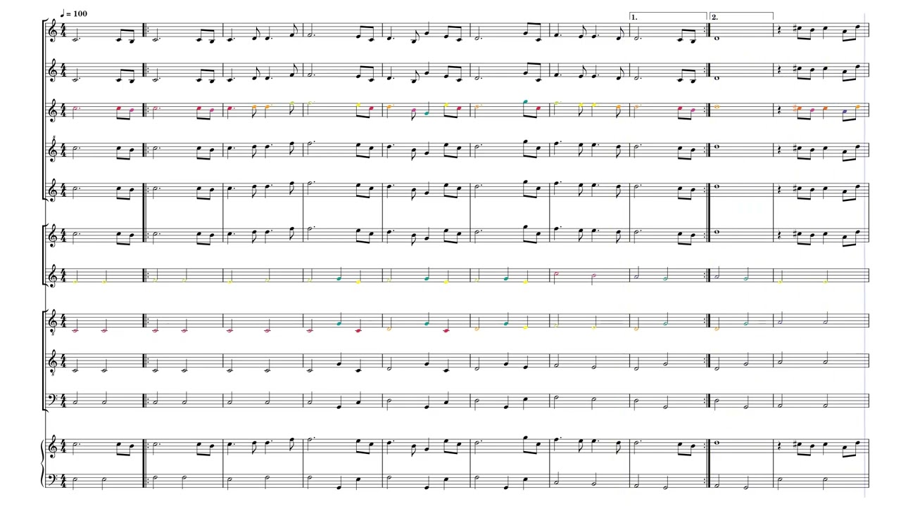 Jurassic Park Orff Ensemble - John Williams by @E-SOnem