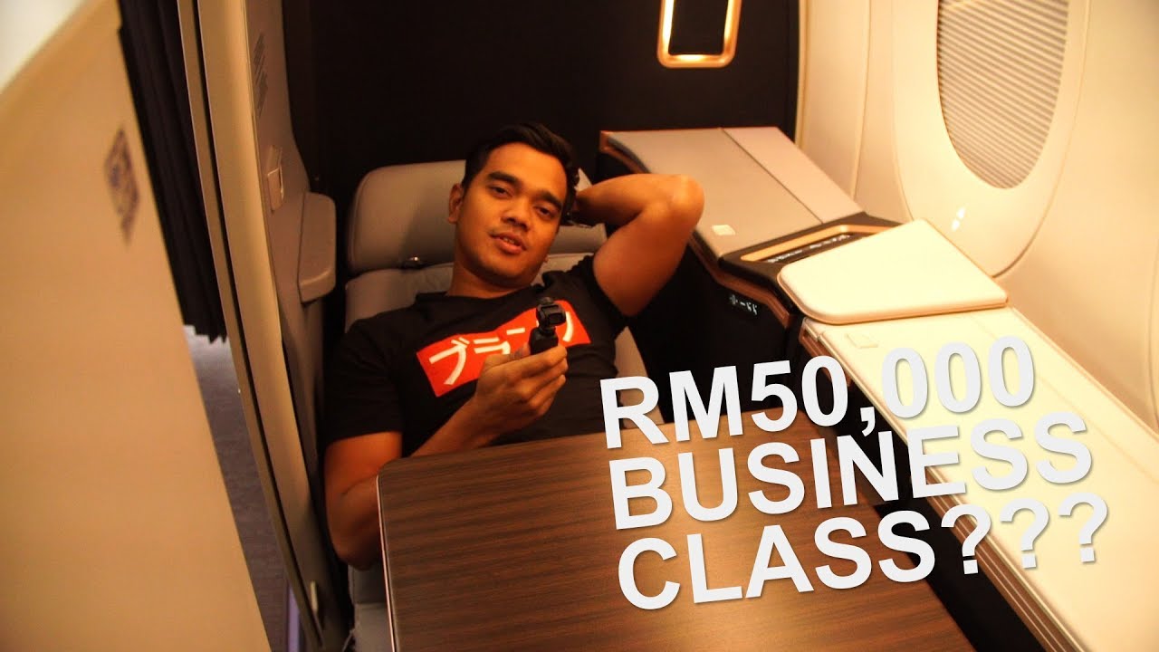 Malaysia Airlines AWESOME Business Suite! - Alif Satar & The Locos UK Tour Episode #1