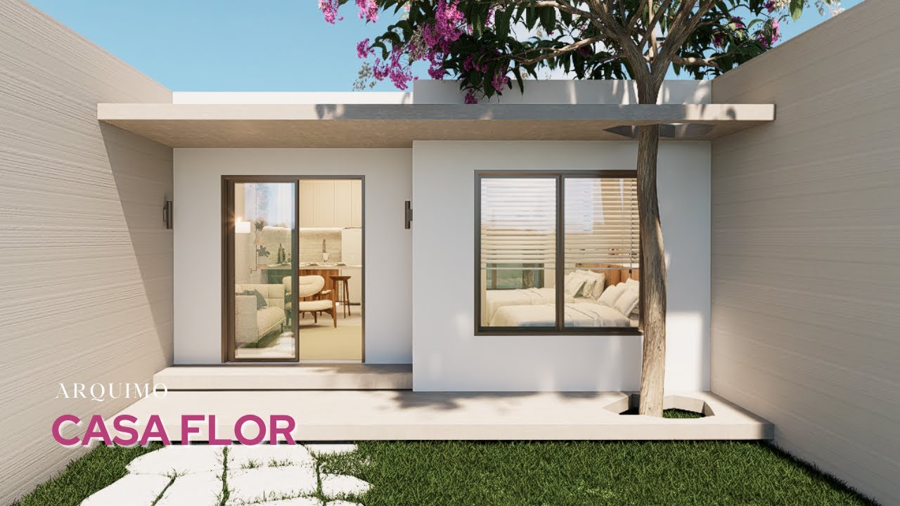 Casa Flor: a mini casa de 36m² que prova que menos é mais!