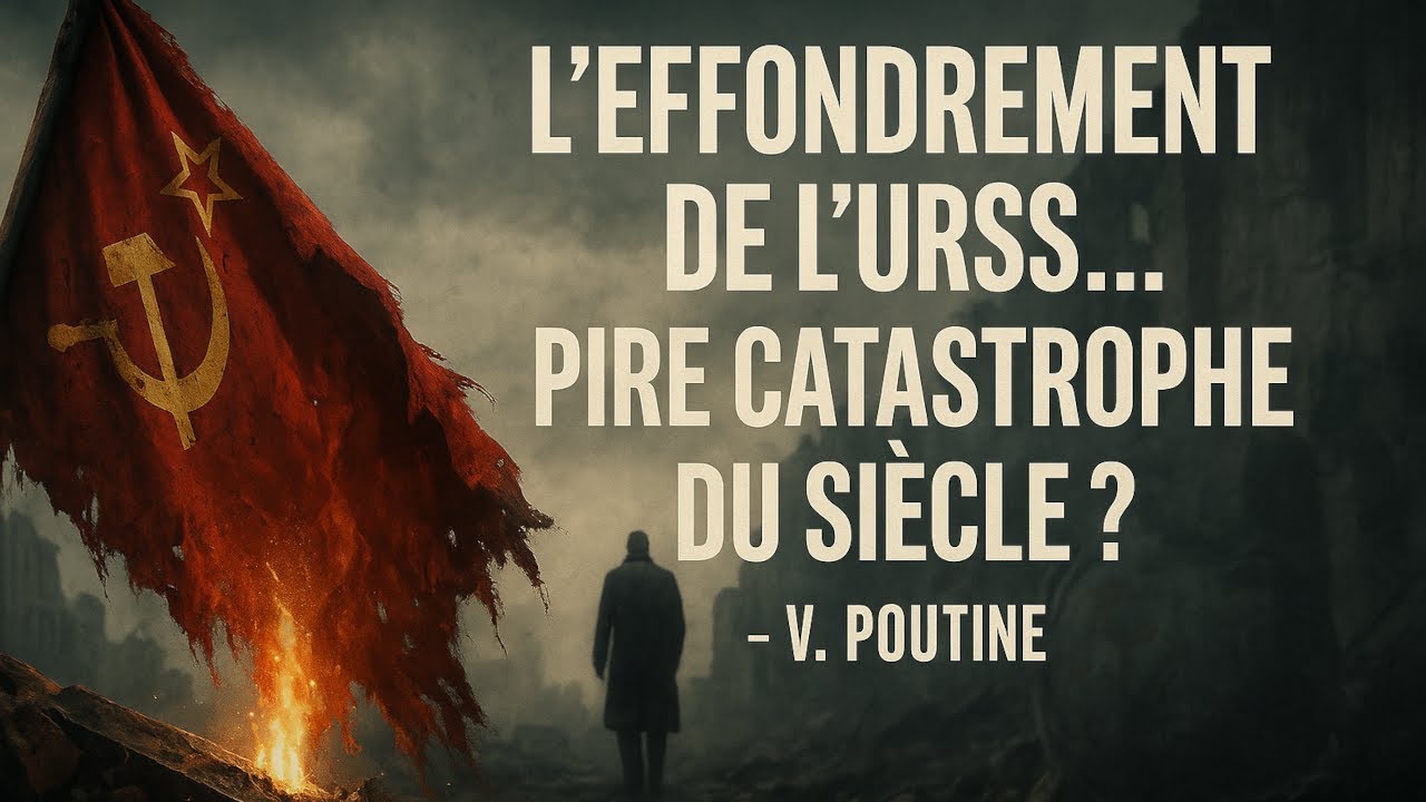 Poutine : « L'effondrement de l'URSS, pire catastrophe » 🌍💥