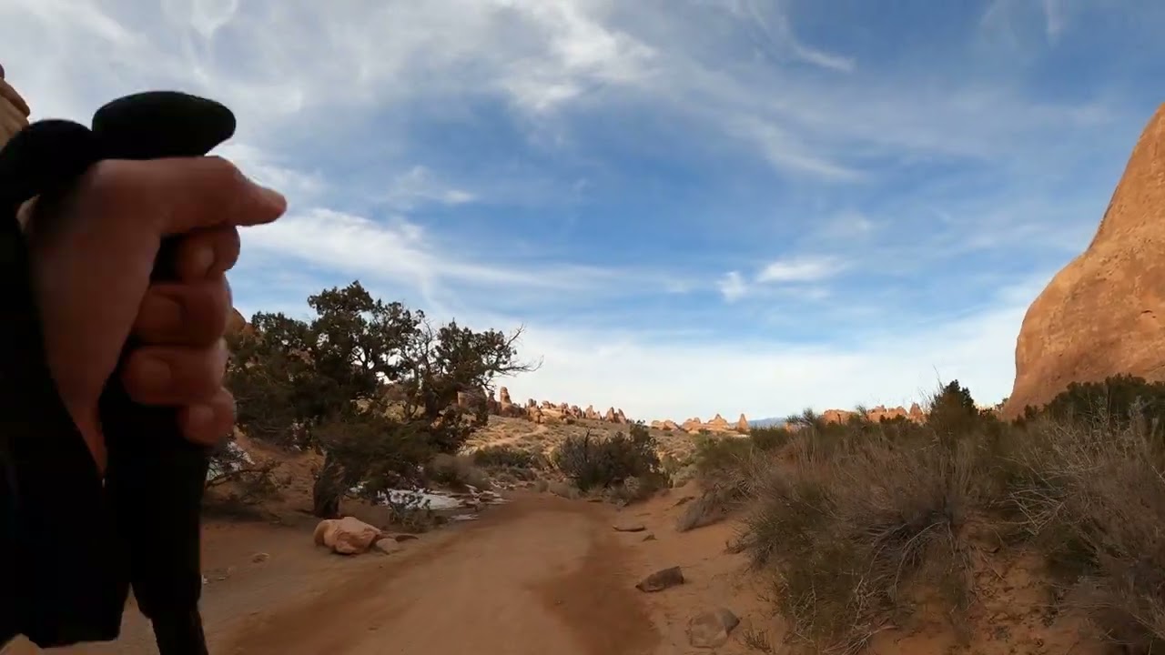Hike to Landscape Arch | Arches National Park | Utah (No Commentary)