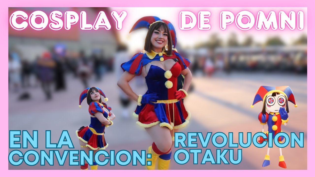 COSPLAY🥰 de ✨POMNI✨ En REVOLUCION OTAKU✨