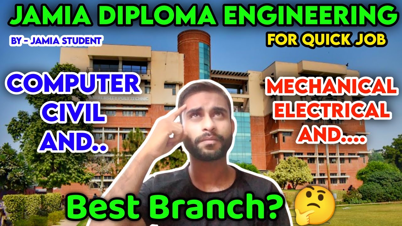 The Surprising Secrets of Jamia's Top Diploma Engineering Branch 😯
