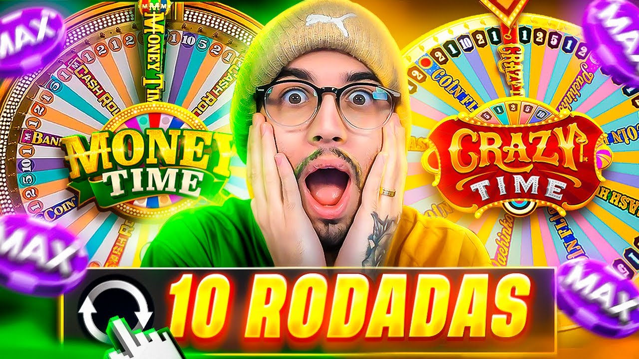 JOGUEI 10 RODADAS NO AUTOM&Aacute;TICO NO CRAZY TIME E MONEY TIME!!!