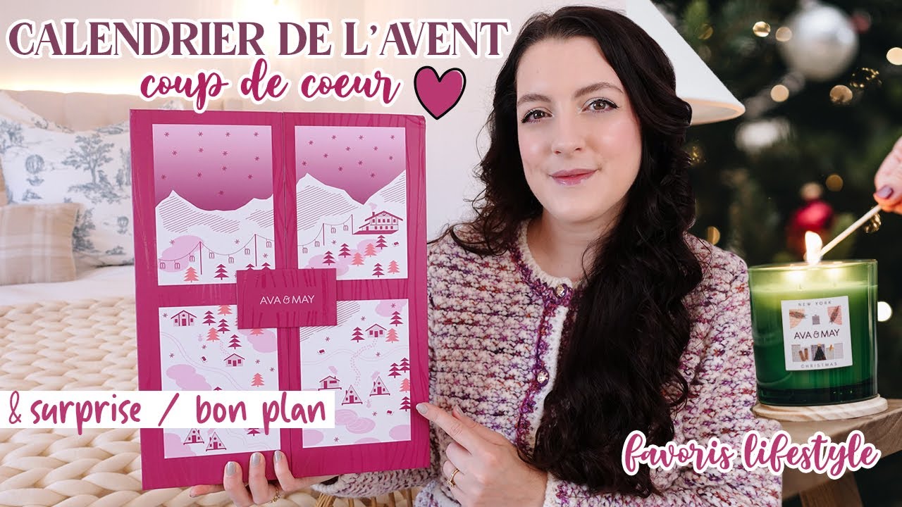 Un UNBOXING Calendrier de l'Avent COUP DE COEUR ❤️ qui sort de l'ordinaire ! BON PLAN AVA & MAY 🥰