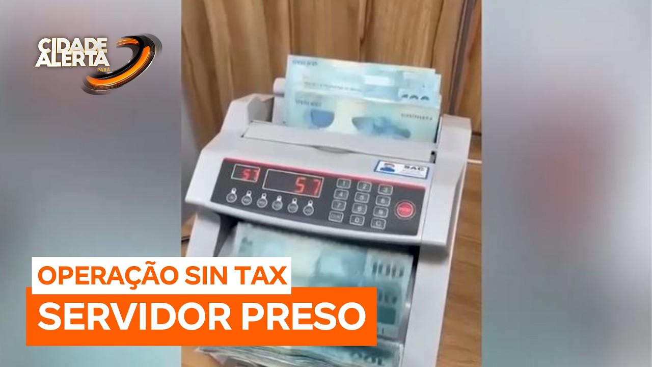 Servidor público é preso na Operação SIN TAX por esquema de desvio de eletrônicos de alto valor
