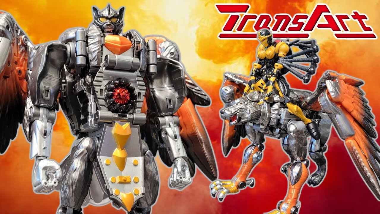 TransArts Wing Wolf (Masterpiece Silverbolt) is looking fly!
