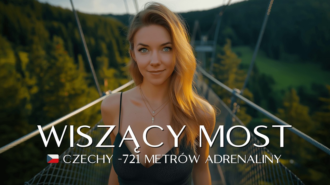 WISZĄCY MOST 🇨🇿 Czechy - 721 metrów adrenaliny! 🌄 Sky Bridge – Raj dla odważnych | Zen Futura