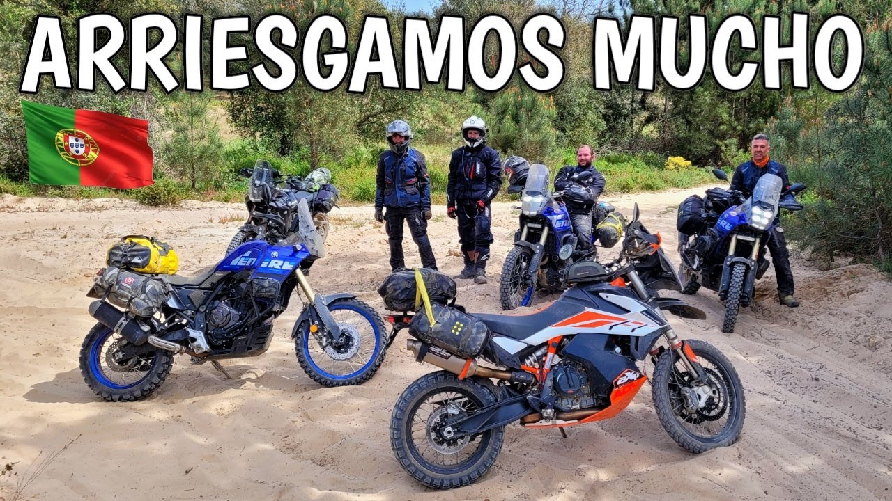 Viaje OFFROAD en moto por PORTUGAL🇵🇹|ARRIESGAMOS mas de la cuenta|capítulo 1|TENERE 700|KTM 890R|