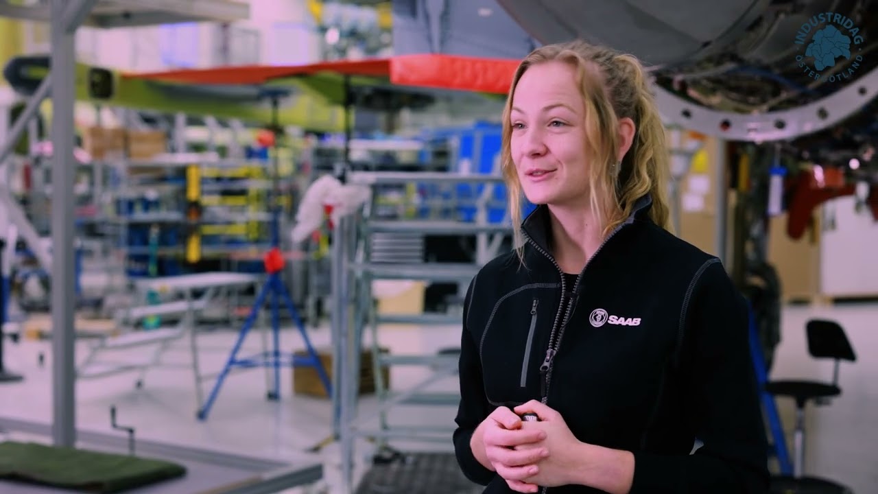 Erica Magnusson, Montör Gripen – Saab
