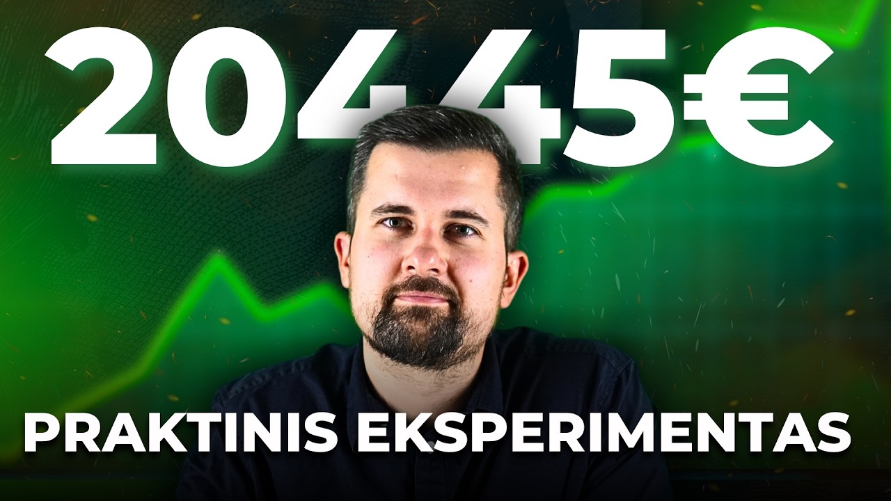 S&P 500 PRALAIMĖJO visam pasauliui? | Praktinis eksperimentas (42)