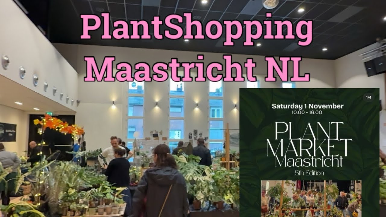 Приходите со мной на PlantShopping 🪴 Маастрихт, Нидерланды + HAUL