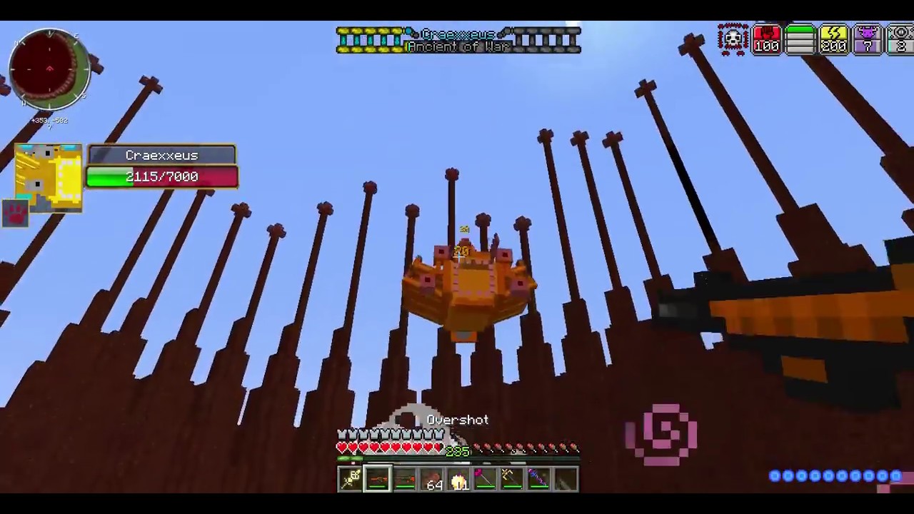 Craexxeus Boss Fight (Nevermine 2: Advent of Ascension)
