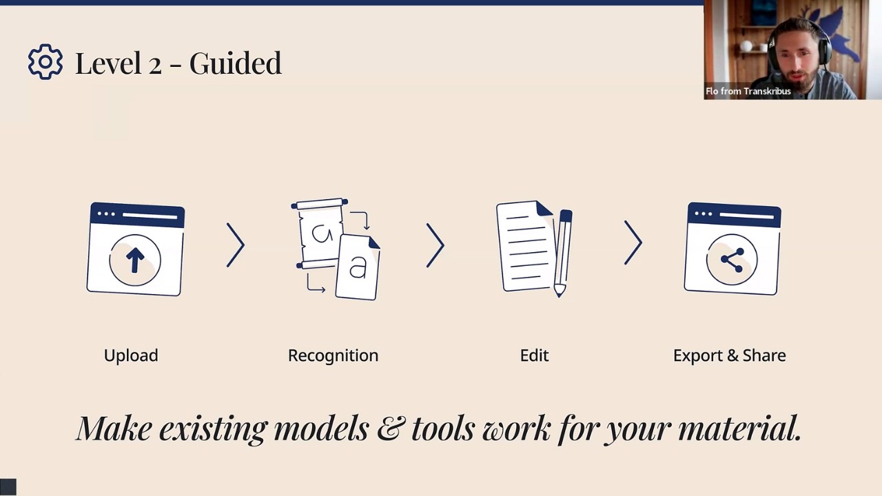 Transkribus Webinar for Beginners (English)