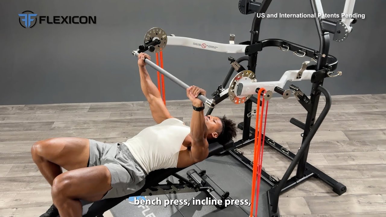RESISTANCE BANDS HOME GYM - FLEXICON