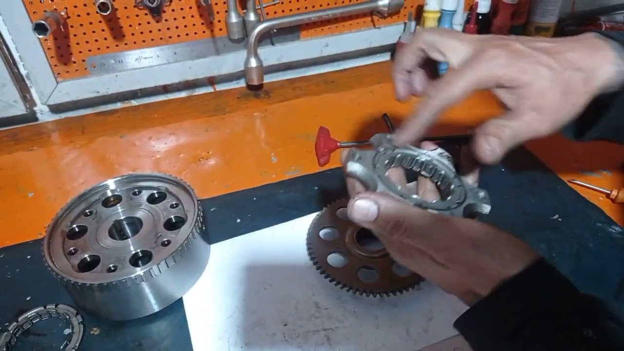 ENGRENAGEM DE PARTIDA  NOVA DESLIZANDO VEJA COMO RESOLVER!!!!