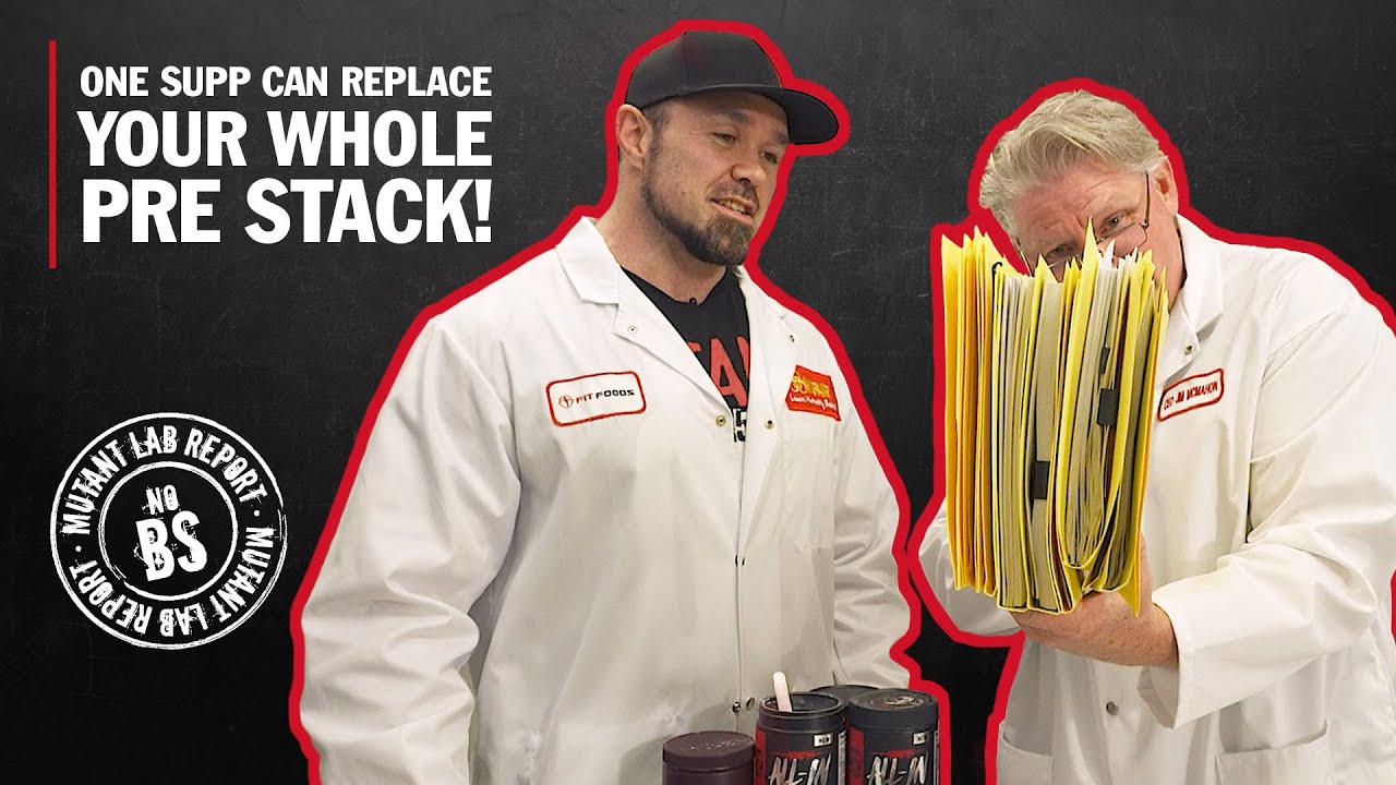 One supp can replace your whole pre-workout stack! 💥 | MUTANT NO BS LAB REPORT 🔬
