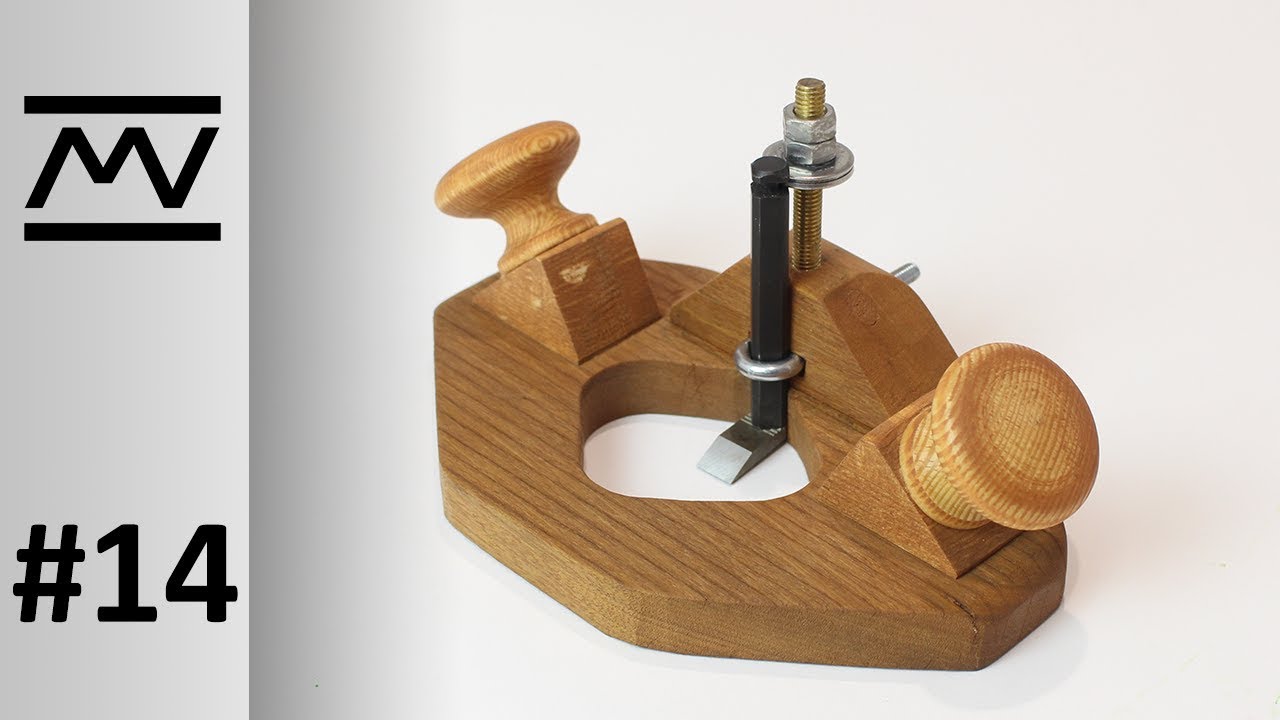 Fabrication d'une guimbarde/making a  router plane